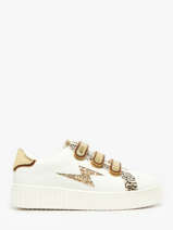 Sneakers Xenia Vanessa wu Goud accessoires BK2803OR